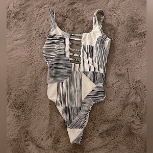 Volcom out of line one piece swimsuit